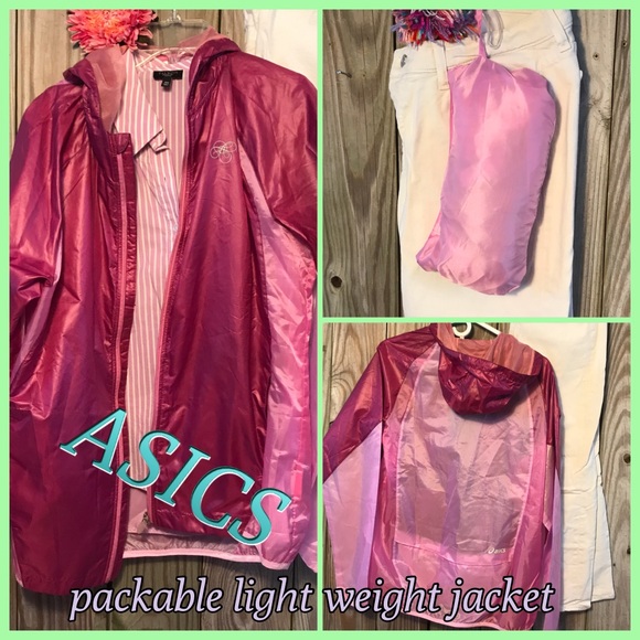 New ASICS Trail runner lightweight packable jacket - Picture 1 of 8